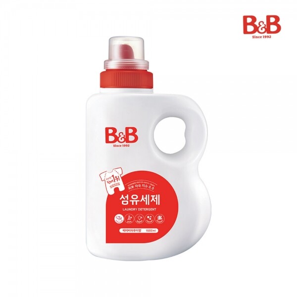 메디앙스 공식몰, 아이맘,비앤비 섬유세제(베이비파우더) 1500ml(용기)X3개입