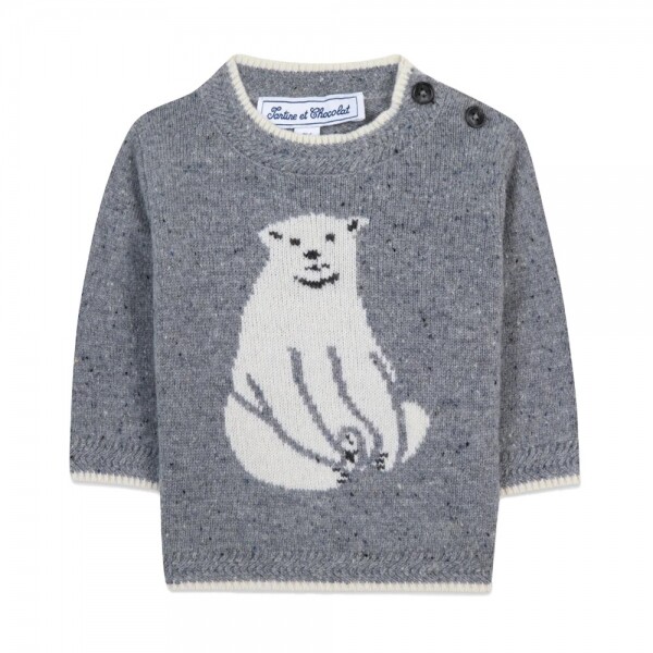 메디앙스 공식몰 아이맘,타티네쇼콜라 TC Bear Sweater