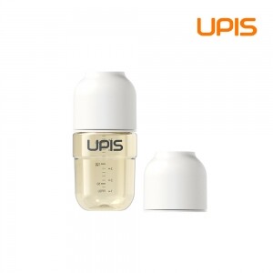 유피스 PPSU 젖병 180ml 화이트 (젖병+젖꼭지)