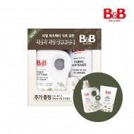 [공식몰단독] 비앤비 비건섬유유연제 기획팩 (용기1500ml+800ml리필 추가증정)