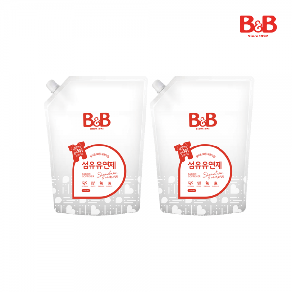메디앙스 공식몰 아이맘,[리뉴얼] 비앤비 섬유유연제(베르가못) 1500ml(리필)X2개입