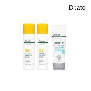 닥터아토 쿨링 선 스프레이 150mlX2개+심플클렌저 100ml