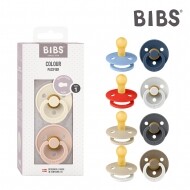[특가] BIBS 덴마크 아기쪽쪽이 빕스 컬러 공갈젖꼭지 2P세트
