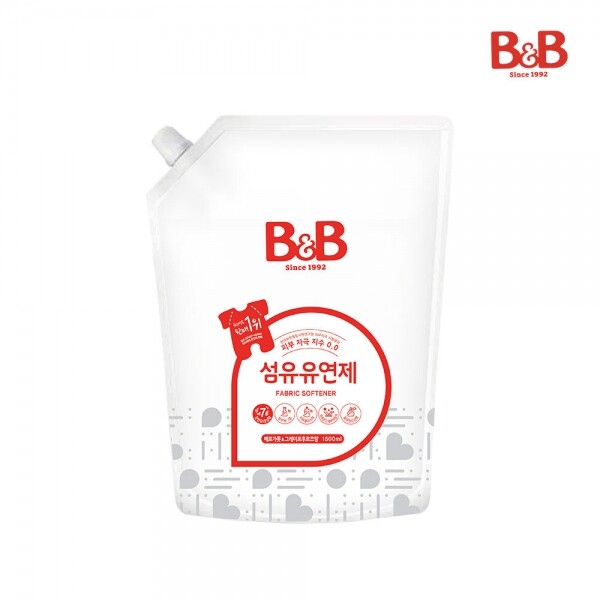 메디앙스 공식몰 아이맘,[클리어런스] 비앤비 섬유 유연제 (베르가못) 1500ml (캡리필)