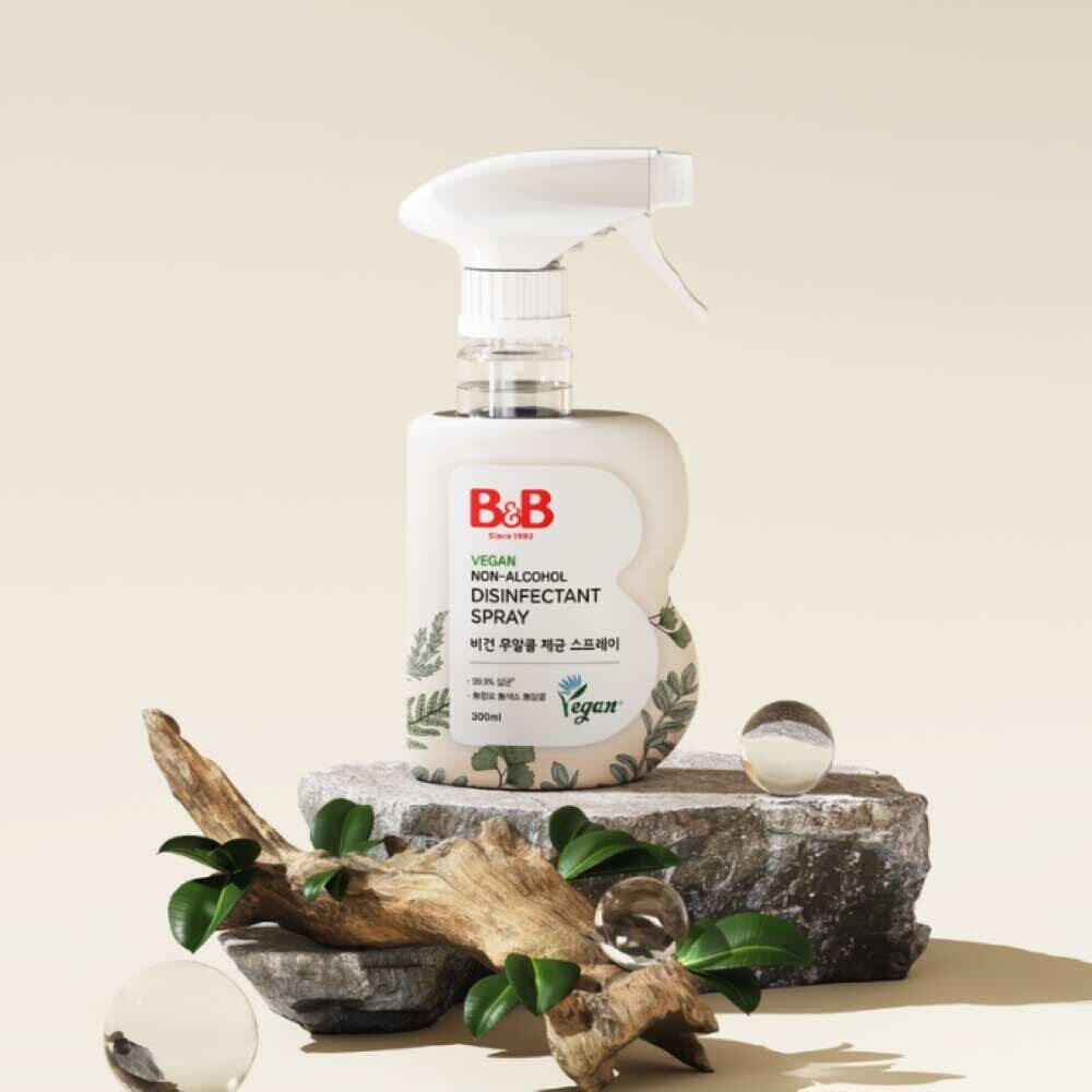 메디앙스 공식몰 아이맘,[사은품증정] 비앤비 비건 무알콜 제균 스프레이 300ml 용기