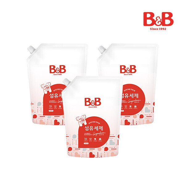 메디앙스 공식몰 아이맘,[아이맘데이] 비앤비 섬유세제 1500ml (리필)X3개입